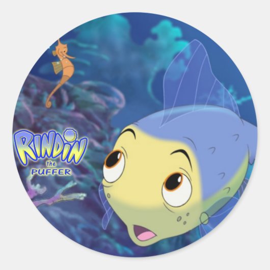 RINDIN de Puffer Sticker (Voorkant)