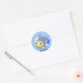 RINDIN-sticker Ronde Sticker (Envelop)