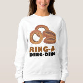 Ring-a-Ding-Bride Verloving Bachelorette Trui (Voorkant)