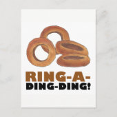 Ring-a-Ding-Ding Bruid Verlovingsfeestje voor de B Aankondigingskaart (Voorkant)