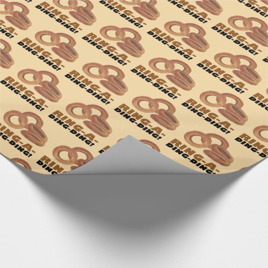 Ring-a-Ding-Ding de Congraten van het Verloving va Cadeaupapier (Hoek)