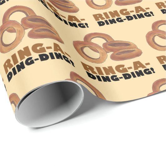 Ring-a-Ding-Ding de Congraten van het Verloving va Cadeaupapier (Rol Hoek)