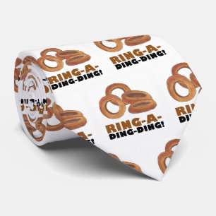 Ring-a-Ding-Ding Onion Funny Groom Wedding Gift Stropdas