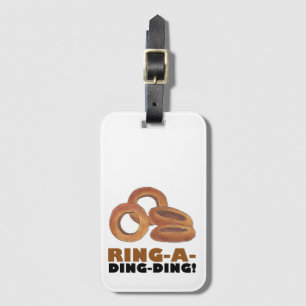 Ring-A-Ding-Ding Onion Ring Rings Junk Food Foodie Bagagelabel