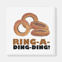 Ring-A-Ding-Ding Onion Ring Rings Junk Food Foodie
