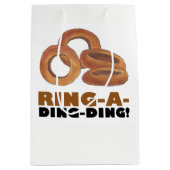 Ring-a-Ding-Ding Onion Wedding Verloving Congrats Medium Cadeauzakje (Voorkant)