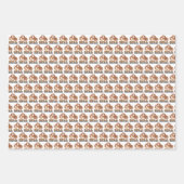 RING A DING DING Uienringen Grappige Foodie Bruilo Inpakpapier Vel (Voorkant)