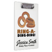 Ring-a-Ding-Gepersonaliseerde Gift van de Planner  Klembord (Rechts)