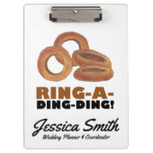 Ring-a-Ding-Gepersonaliseerde Gift van de Planner  Klembord (Voorkant)