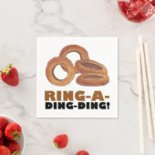 Ring-a-Ding-Wedding Verloving Bachelorette Servetten (Insitu)