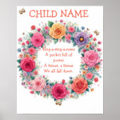 "Ring a Ring O Roses"  Poster (Voorkant)