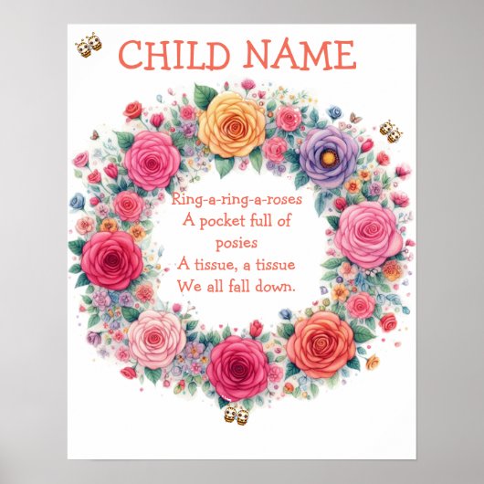 "Ring a Ring O Roses"  Poster (Voorkant)