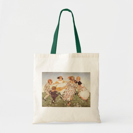 Ring-A-Round A Rosie Nursery Rhyme - Bag Tote Bag (Voorkant)