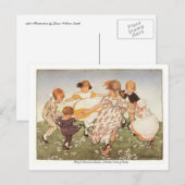 Ring A-Round a Rosie Nursery Rhyme Briefkaart (Voorkant / Achterkant)