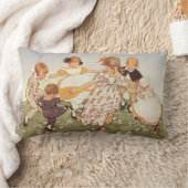 Ring-A-Round A Rosie Nursery Rhyme Pillow Kussen (Deken)