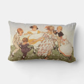 Ring-A-Round A Rosie Nursery Rhyme Pillow Kussen (Achterkant)