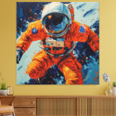 Ring Around the Moon-12 Canvas Afdruk (Insitu (Woonkamer))