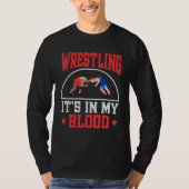Ring Athlete Wrestler Coach 2 T-shirt (Voorkant)