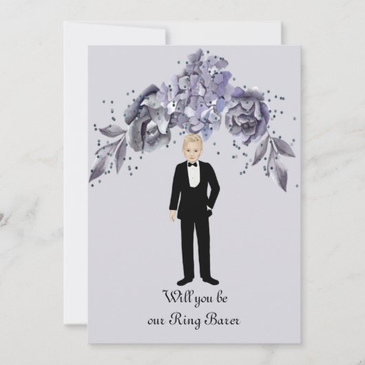 Ring Barer Request for Blue Slate Series (Voorkant)