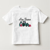 Ring Bearer Backhoe Kinder Shirts (Voorkant)