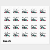 Ring Bearer Backhoe Ronde Sticker (Vel)
