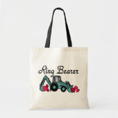 Ring Bearer Backhoe Tote Bag (Voorkant)