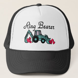 Ring Bearer Backhoe Trucker Pet