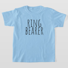 Ring Bearer Bridal Party Wedding T-shirt