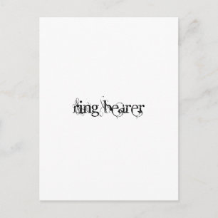 Ring Bearer Briefkaart