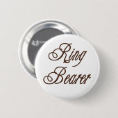 Ring Bearer Classy Browns Ronde Button 5,7 Cm (Voorkant /achterkant)