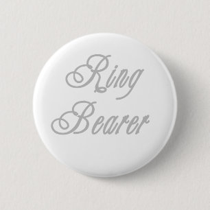 Ring Bearer Classy Grays Ronde Button 5,7 Cm
