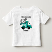 Ring Bearer Dump Truck Kinder Shirts (Voorkant)