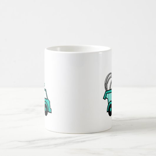 Ring Bearer Dump Truck Koffiemok (Center)