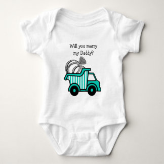 Ring Bearer Dump Truck Romper
