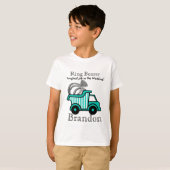 Ring Bearer Dump Truck T-shirt (Voorkant volledig)