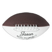 Ring Bearer Gift Ring Bearer-voorstel Ideeën American Football (Voorkant)