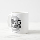 Ring Bearer Groom's Team Coffee Mok (Voorkant links)