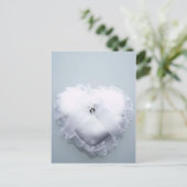 Ring Bearer Heart Pillow Briefkaart (Staand voorkant)
