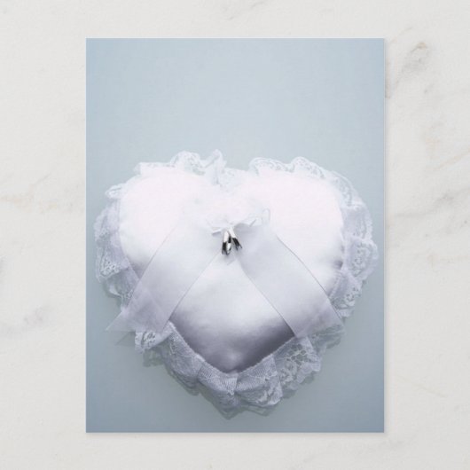 Ring Bearer Heart Pillow Briefkaart (Voorkant)