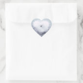 Ring Bearer Heart Pillow Wedding Hearts Hart Sticker (Tas)