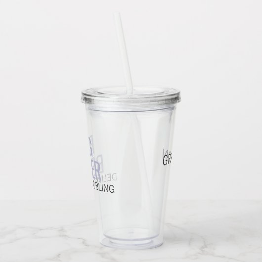 Ring Bearer Matching Bridal Party Name Acryl Drinkbeker (Links)