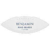 Ring Bearer Moderne Groomsmen Bruiloft Beste Man American Football (Paneel)