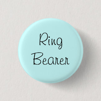 Ring Bearer Pin Ronde Button 3,2 Cm