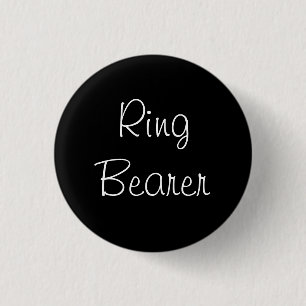 Ring Bearer Pin Ronde Button 3,2 Cm