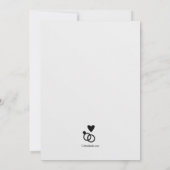 Ring Bearer Request Kaart (Achterkant)