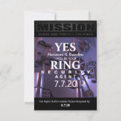 Ring Bearer Response Kaart (Achterkant)