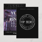 Ring Bearer Response Kaart (Voorkant / Achterkant)