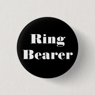 Ring Bearer Ronde Button 3,2 Cm