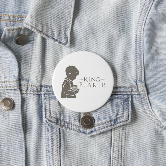 Ring Bearer Ronde Button 7,6 Cm (In situ)