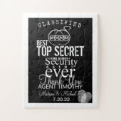 Ring Bearer Secret Agent Puzzle Legpuzzel (Verticaal)